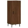 Aparador alto madera contrachapada roble marrón 34,5x34x180 cm by , Sideboards - Ref: Foro24-3198808, Price: 127,38 €, Discou...