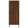 Aparador alto madera contrachapada roble marrón 34,5x34x180 cm by , Sideboards - Ref: Foro24-3198808, Price: 127,38 €, Discou...