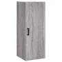 Aparador alto madera contrachapada gris Sonoma 34,5x34x180 cm de , Aparadores - Ref: Foro24-3199047, Precio: 100,81 €, Descue...