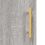 Aparador alto madera contrachapada gris Sonoma 34,5x34x180 cm by , Sideboards - Ref: Foro24-3199487, Price: 106,09 €, Discoun...