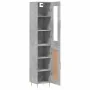 Aparador de madera contrachapada gris hormigón 34,5x34x180 cm von , Sideboards - Ref: Foro24-3199485, Preis: 100,61 €, Rabatt: %