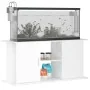 Soporte de acuario madera ingeniería blanco brillo 121x41x58 cm von , Aquarium unterstützt - Ref: Foro24-833617, Preis: 131,6...