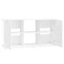 Soporte de acuario madera ingeniería blanco brillo 121x41x58 cm von , Aquarium unterstützt - Ref: Foro24-833617, Preis: 131,6...