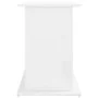 Soporte de acuario madera ingeniería blanco brillo 121x41x58 cm von , Aquarium unterstützt - Ref: Foro24-833617, Preis: 131,6...