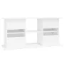 Soporte de acuario madera ingeniería blanco brillo 121x41x58 cm von , Aquarium unterstützt - Ref: Foro24-833617, Preis: 131,6...