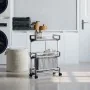 Carrito de almacenaje aluminio 59x20x75 cm by , Storage containers - Ref: Foro24-154618, Price: 42,66 €, Discount: %