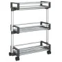 Carrito de almacenaje aluminio 59x20x75 cm by , Storage containers - Ref: Foro24-154618, Price: 42,66 €, Discount: %