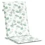 Cojines de silla de respaldo alto 2 uds tela estampado de hojas von , Kissen für Stühle und Sofas - Ref: Foro24-361262, Preis...