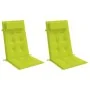 Cojines de silla respaldo alto 2 uds tela Oxford verde brillo von , Kissen für Stühle und Sofas - Ref: Foro24-361907, Preis: ...