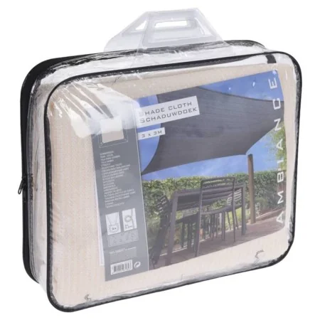 ProGarden Toldo cuadrado color crema 3x3 m by , Umbrellas - Ref: Foro24-446749, Price: 39,66 €, Discount: %
