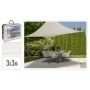 ProGarden Toldo cuadrado color crema 3x3 m by , Umbrellas - Ref: Foro24-446749, Price: 39,66 €, Discount: %