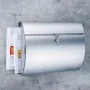HI Buzón con compartimento de periódicos acero inox 38x13,3x30,4 cm von , Briefschlitze - Ref: Foro24-445596, Preis: 50,28 €,...