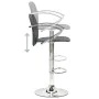 Taburetes de cocina 2 unidades cuero sintético gris von , Küchenhocker - Ref: Foro24-324705, Preis: 110,24 €, Rabatt: %