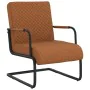 Silla voladiza cuero sintético marrón mate von , Sessel - Ref: Foro24-325781, Preis: 140,69 €, Rabatt: %