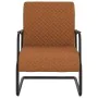Silla voladiza cuero sintético marrón mate von , Sessel - Ref: Foro24-325781, Preis: 140,69 €, Rabatt: %