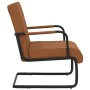 Silla voladiza cuero sintético marrón mate von , Sessel - Ref: Foro24-325781, Preis: 140,69 €, Rabatt: %