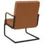 Silla voladiza cuero sintético marrón mate von , Sessel - Ref: Foro24-325781, Preis: 140,69 €, Rabatt: %