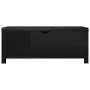 Caja de almacenaje y cojín madera ingeniería negro brillo de , Baúles de almacenamiento - Ref: Foro24-326775, Precio: 126,30 ...