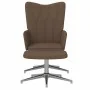 Sillón de relax con reposapiés tela marrón by , Armchairs - Ref: Foro24-327603, Price: 105,10 €, Discount: %