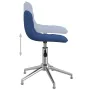 Sillas de comedor giratorias 2 unidades tela azul von , Essstühle - Ref: Foro24-334055, Preis: 95,95 €, Rabatt: %