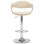 Taburetes de cocina 2 uds madera curvada cuero sintético crema von , Küchenhocker - Ref: Foro24-283116, Preis: 279,84 €, Raba...