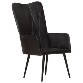 Sillón orejero de cuero auténtico negro von , Sessel - Ref: Foro24-339650, Preis: 119,55 €, Rabatt: %