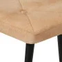 Sillón orejero con reposapiés cuero auténtico crema canela by , Armchairs - Ref: Foro24-339667, Price: 103,66 €, Discount: %