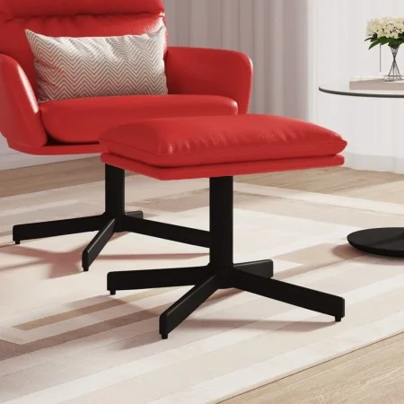 Reposapiés de cuero sintético color vino 60x60x36 cm von , Osmanen - Ref: Foro24-341641, Preis: 47,66 €, Rabatt: %