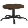 Reposapiés de tela marrón 60x60x36 cm by , Ottomans - Ref: Foro24-341570, Price: 38,53 €, Discount: %