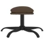 Reposapiés de tela marrón 60x60x36 cm by , Ottomans - Ref: Foro24-341570, Price: 38,53 €, Discount: %
