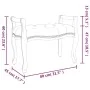 Banco de lino 80x45x60 cm by , Banks - Ref: Foro24-344429, Price: 149,02 €, Discount: %