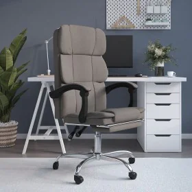 Silla de oficina reclinable de tela gris taupé von , Bürostühle - Ref: Foro24-349625, Preis: 121,82 €, Rabatt: %