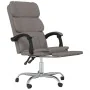 Silla de oficina reclinable de tela gris taupé von , Bürostühle - Ref: Foro24-349625, Preis: 121,82 €, Rabatt: %