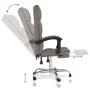 Silla de oficina reclinable de tela gris taupé von , Bürostühle - Ref: Foro24-349625, Preis: 121,82 €, Rabatt: %