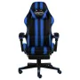 Silla gaming con reposapiés cuero sintético negro y azul von , Bürostühle - Ref: Foro24-20526, Preis: 151,71 €, Rabatt: %