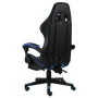 Silla gaming con reposapiés cuero sintético negro y azul von , Bürostühle - Ref: Foro24-20526, Preis: 151,71 €, Rabatt: %