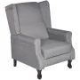 Sillón de tela gris by , Armchairs - Ref: Foro24-242206, Price: 272,30 €, Discount: %