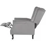 Sillón de tela gris by , Armchairs - Ref: Foro24-242206, Price: 272,30 €, Discount: %