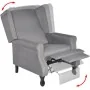 Sillón de tela gris by , Armchairs - Ref: Foro24-242206, Price: 272,30 €, Discount: %