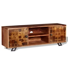 Mueble de TV de madera maciza de sheesham 120x30x40 cm von , TV-Möbel - Ref: Foro24-243965, Preis: 224,93 €, Rabatt: %