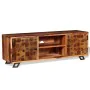 Mueble de TV de madera maciza de sheesham 120x30x40 cm by , TV Furniture - Ref: Foro24-243965, Price: 224,93 €, Discount: %