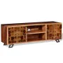 Mueble de TV de madera maciza de sheesham 120x30x40 cm by , TV Furniture - Ref: Foro24-243965, Price: 224,93 €, Discount: %