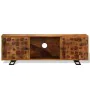 Mueble de TV de madera maciza de sheesham 120x30x40 cm by , TV Furniture - Ref: Foro24-243965, Price: 224,93 €, Discount: %