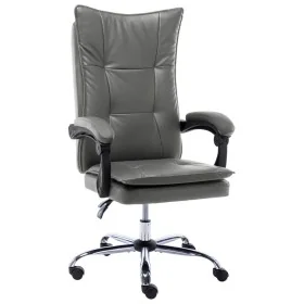 Silla de oficina de cuero sintético gris antracita von , Bürostühle - Ref: Foro24-20350, Preis: 175,21 €, Rabatt: %