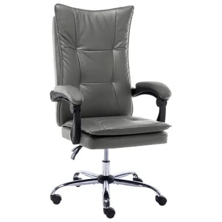 Silla de oficina de cuero sintético gris antracita von , Bürostühle - Ref: Foro24-20350, Preis: 175,21 €, Rabatt: %