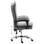 Silla de oficina de cuero sintético gris antracita von , Bürostühle - Ref: Foro24-20350, Preis: 175,21 €, Rabatt: %