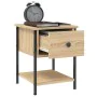 Mesita noche 2 uds madera ingeniería roble Sonoma 34x35,5x45 cm by , Nightstands - Ref: Foro24-825856, Price: 74,79 €, Discou...