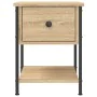 Mesita noche 2 uds madera ingeniería roble Sonoma 34x35,5x45 cm by , Nightstands - Ref: Foro24-825856, Price: 74,79 €, Discou...
