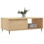 Mesa de centro madera contrachapada roble Sonoma 90x50x36,5 cm by , Coffee table - Ref: Foro24-830559, Price: 61,93 €, Discou...