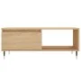 Mesa de centro madera contrachapada roble Sonoma 90x50x36,5 cm by , Coffee table - Ref: Foro24-830559, Price: 61,93 €, Discou...